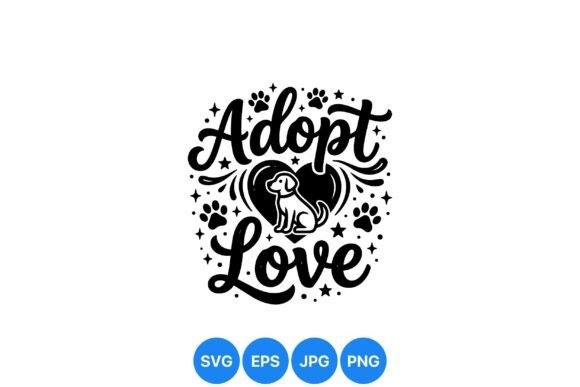 Adopt Love Paw Print Design Review