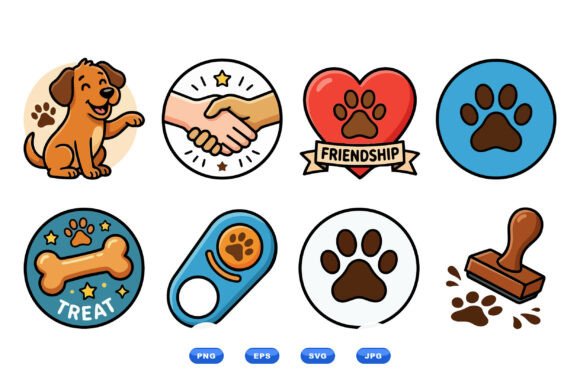 Cute Paw Print Clipart Pack Review