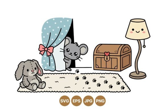 Cute Playroom Pet Clipart Set Review