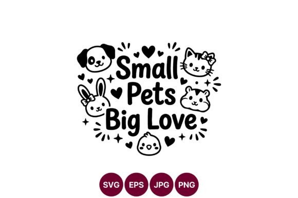 Cute Small Pets Design Clipart Review
