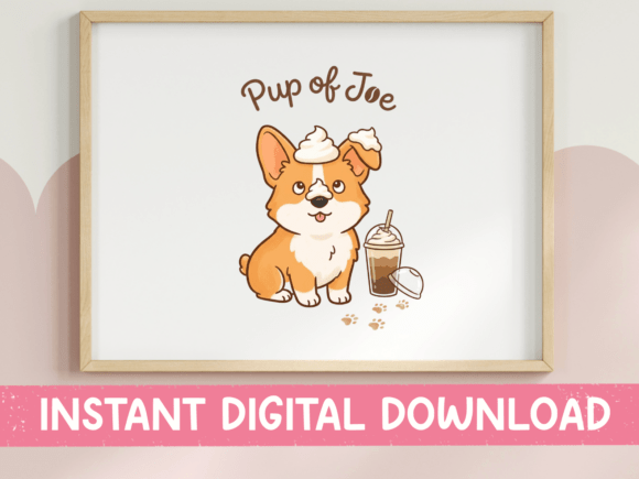 Pup of Joe Corgi Coffee Art Review