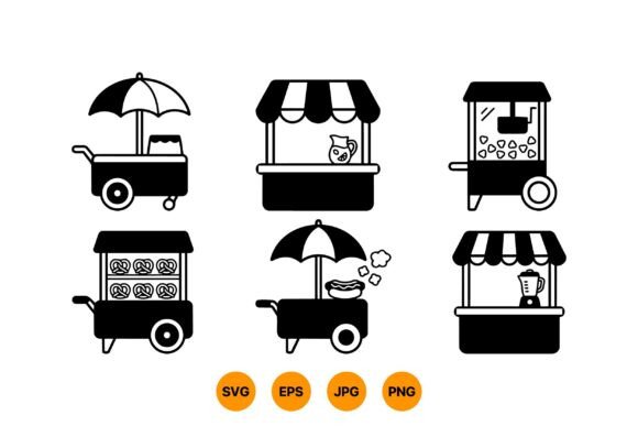 Street Food Icon Pack Review for Embroidery Projects